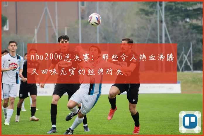 nba2006总决赛：那些令人热血沸腾又回味无穷的经典对决
